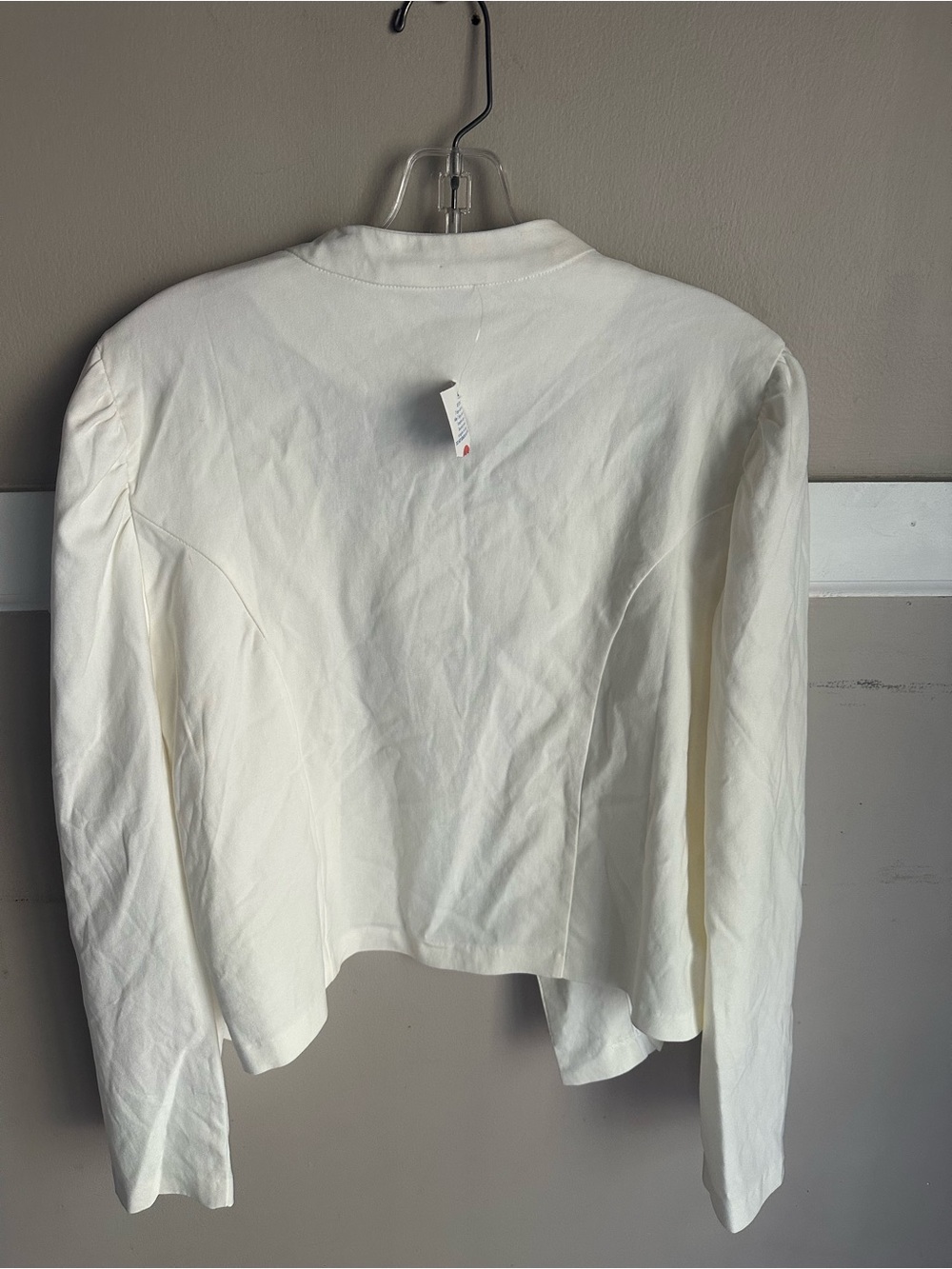 NWT IRIS White Open-Front Women's Jacket Size 2XL - Picture 2 of 3